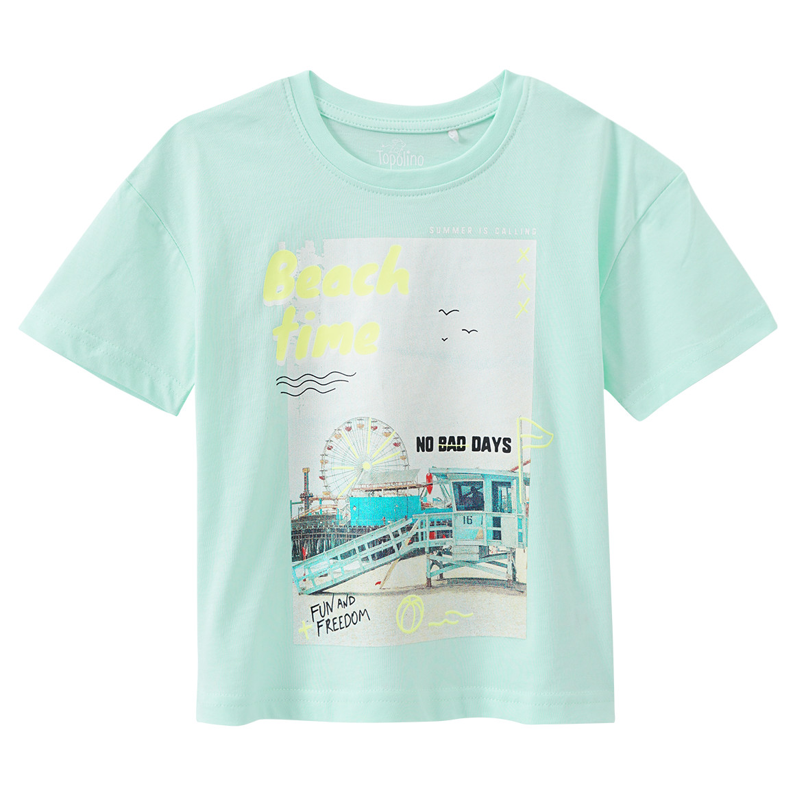 Jungen T-Shirt mit Foto-Print Jungen T-Shirt mit Foto-Print von Topolino