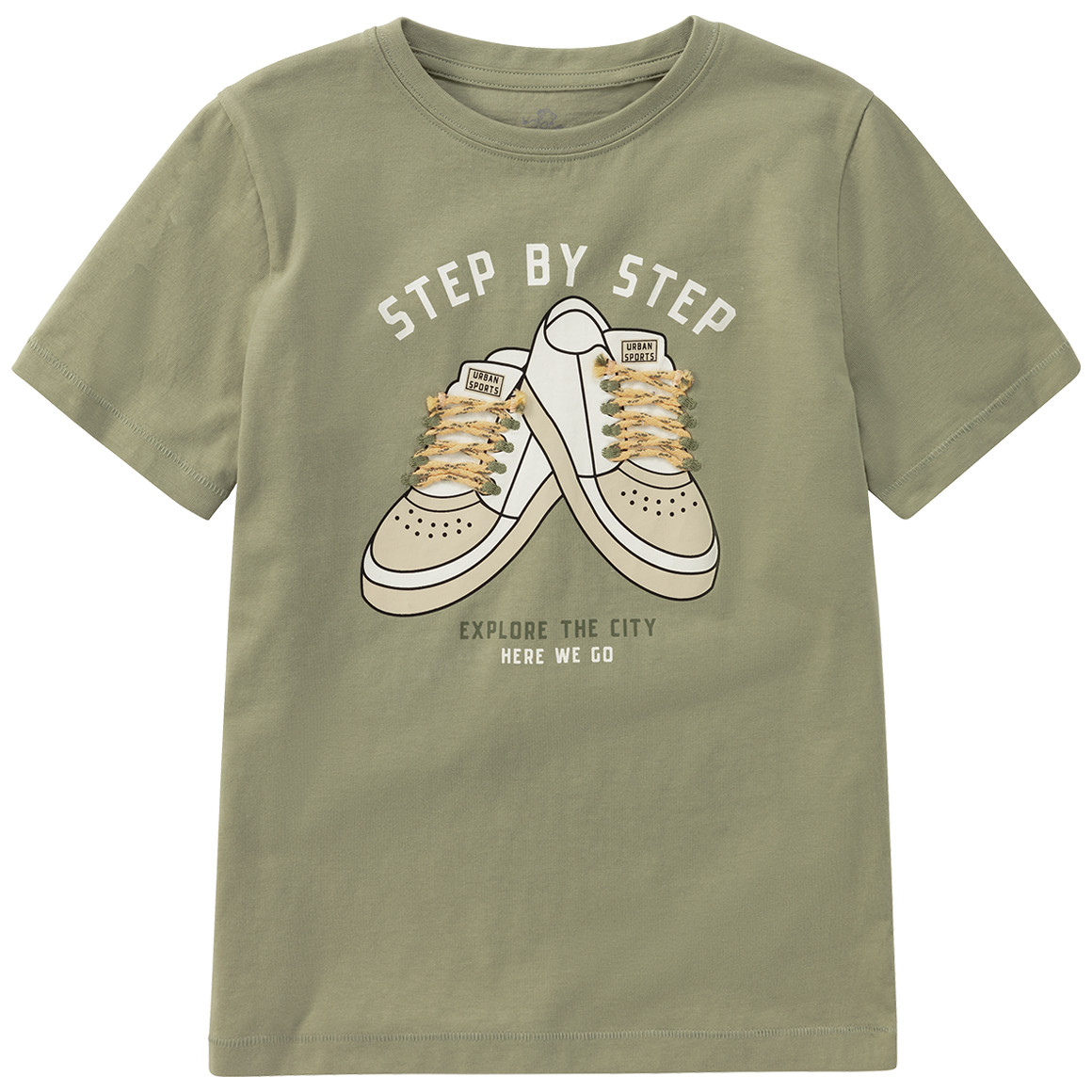 Jungen T-Shirt mit Sneaker-Motiv von Topolino