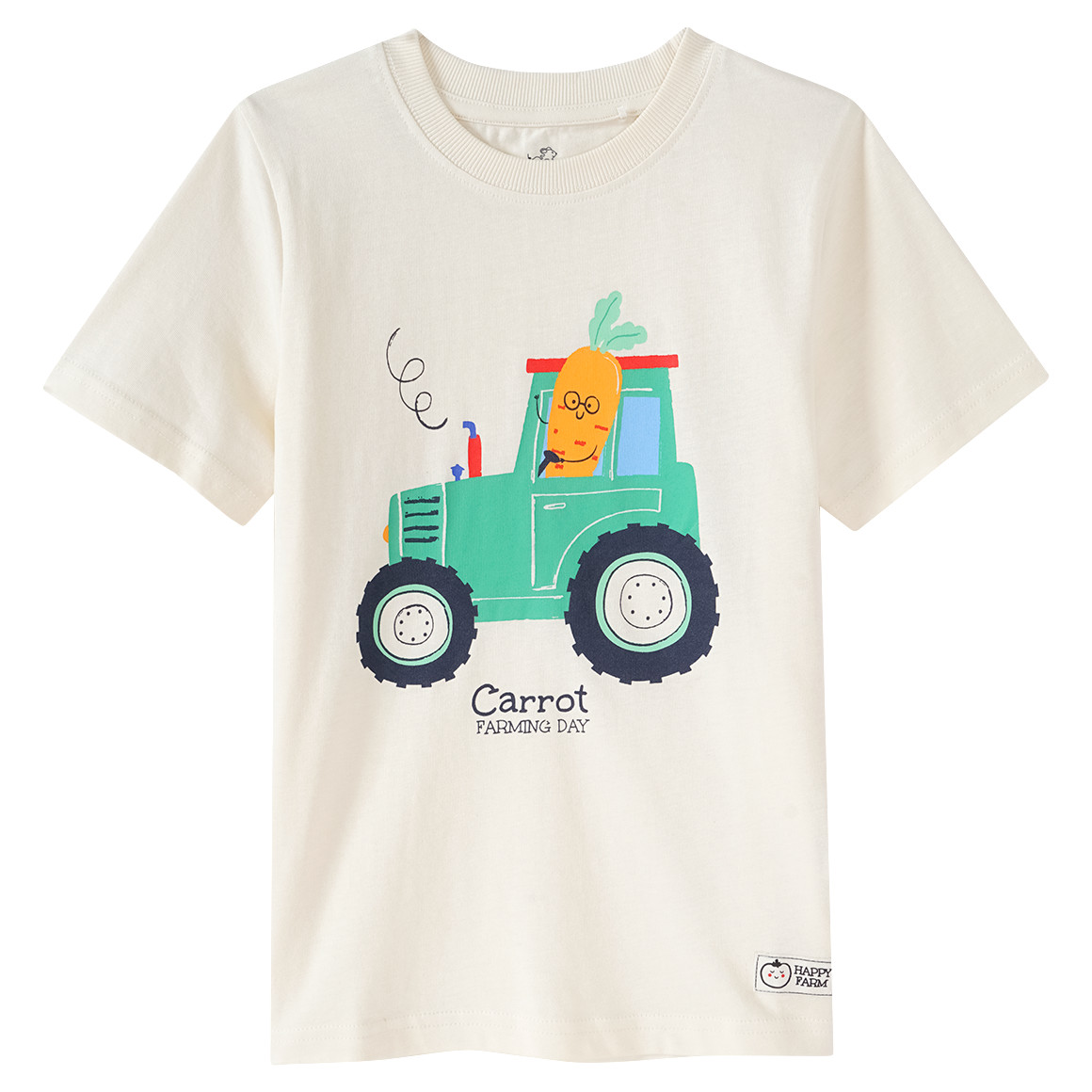 Jungen T-Shirt mit Traktor-Print Jungen T-Shirt mit Traktor-Print von Topolino