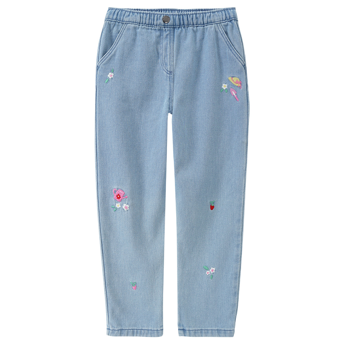 Mädchen Jeans mit Stickereien Mädchen Jeans mit Stickereien von Topolino