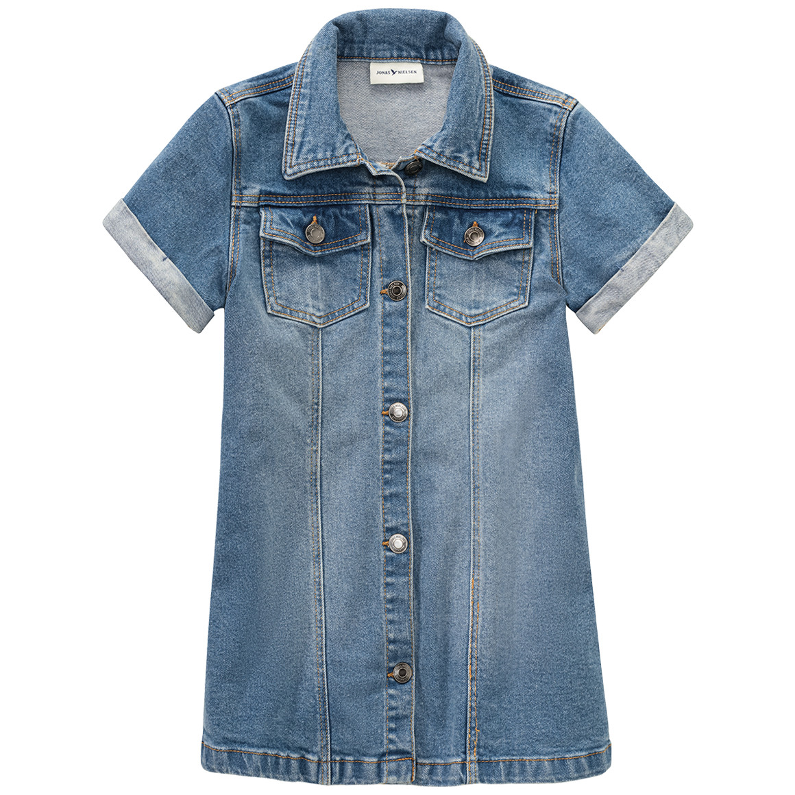 Mädchen Jeanskleid in Denim-Optik Mädchen Jeanskleid in Denim-Optik von Topolino