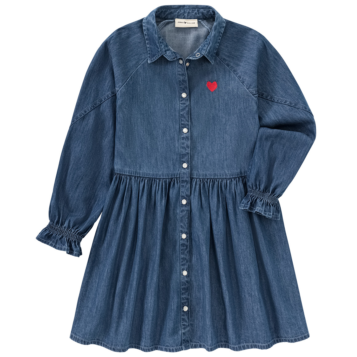 Mädchen Jeanskleid mit Knopfleiste Mädchen Jeanskleid mit Knopfleiste von Topolino