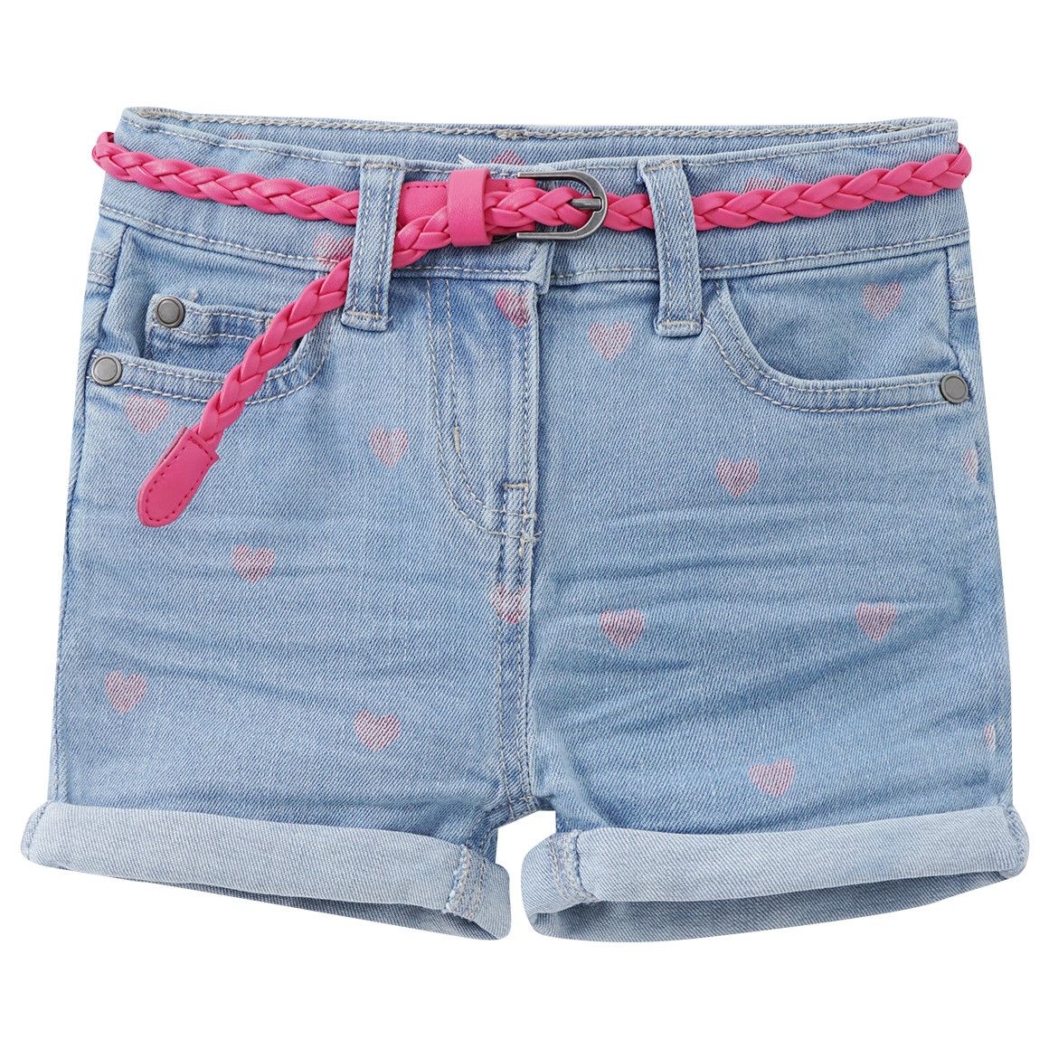 Mädchen Jeansshorts mit Gürtel Mädchen Jeansshorts mit Gürtel von Topolino