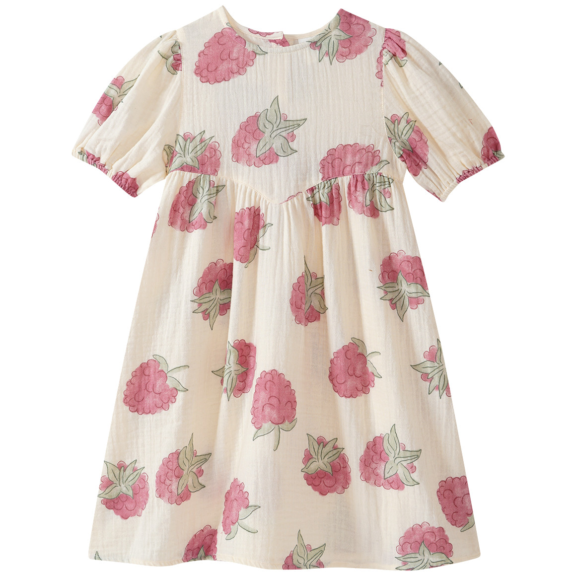 Mädchen Kleid aus Musselin Mädchen Kleid aus Musselin von Topolino