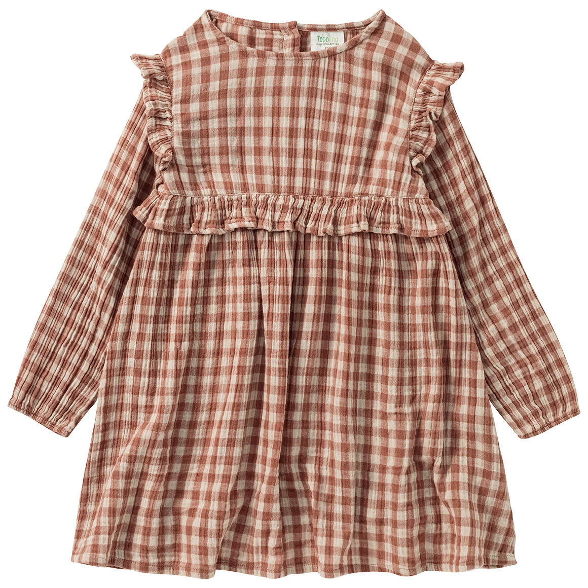 Mädchen Kleid aus Musselin Mädchen Kleid aus Musselin von Topolino