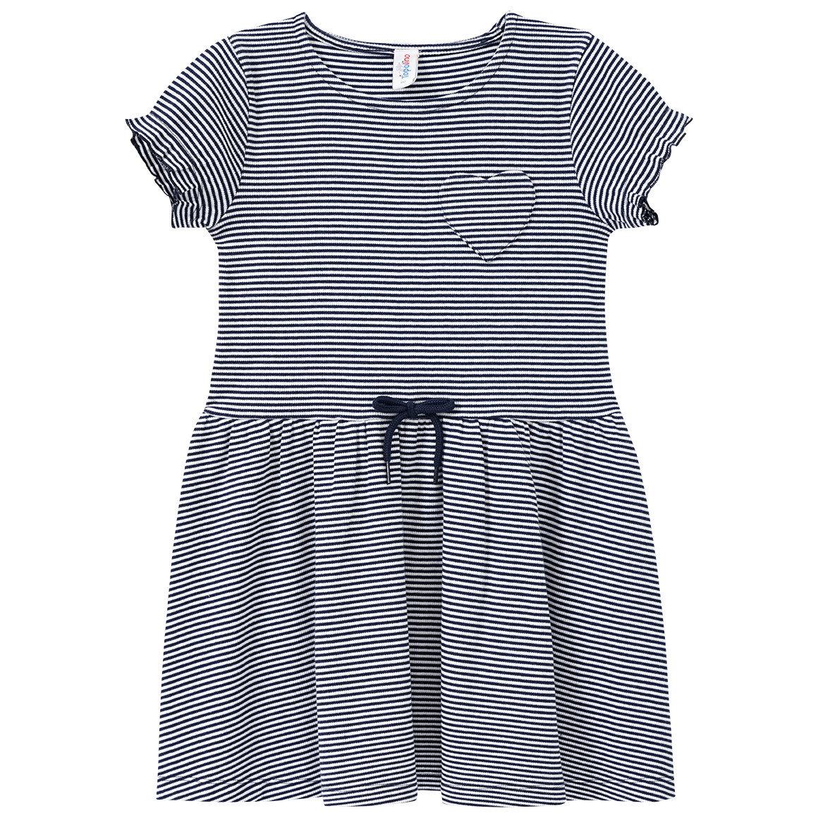 Mädchen Kleid im Streifen-Look Mädchen Kleid im Streifen-Look von Topolino