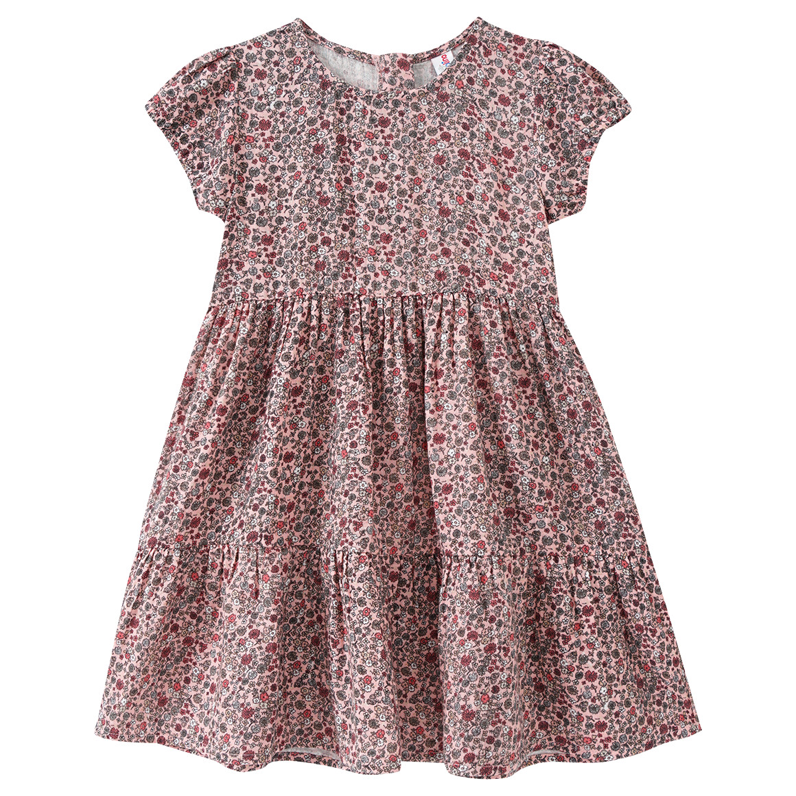 Mädchen Kleid mit Blumen-Allover Mädchen Kleid mit Blumen-Allover von Topolino