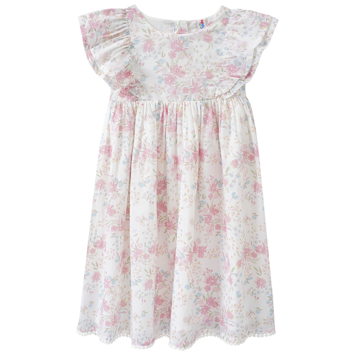 Mädchen Kleid mit Blumen allover Mädchen Kleid mit Blumen allover von Topolino