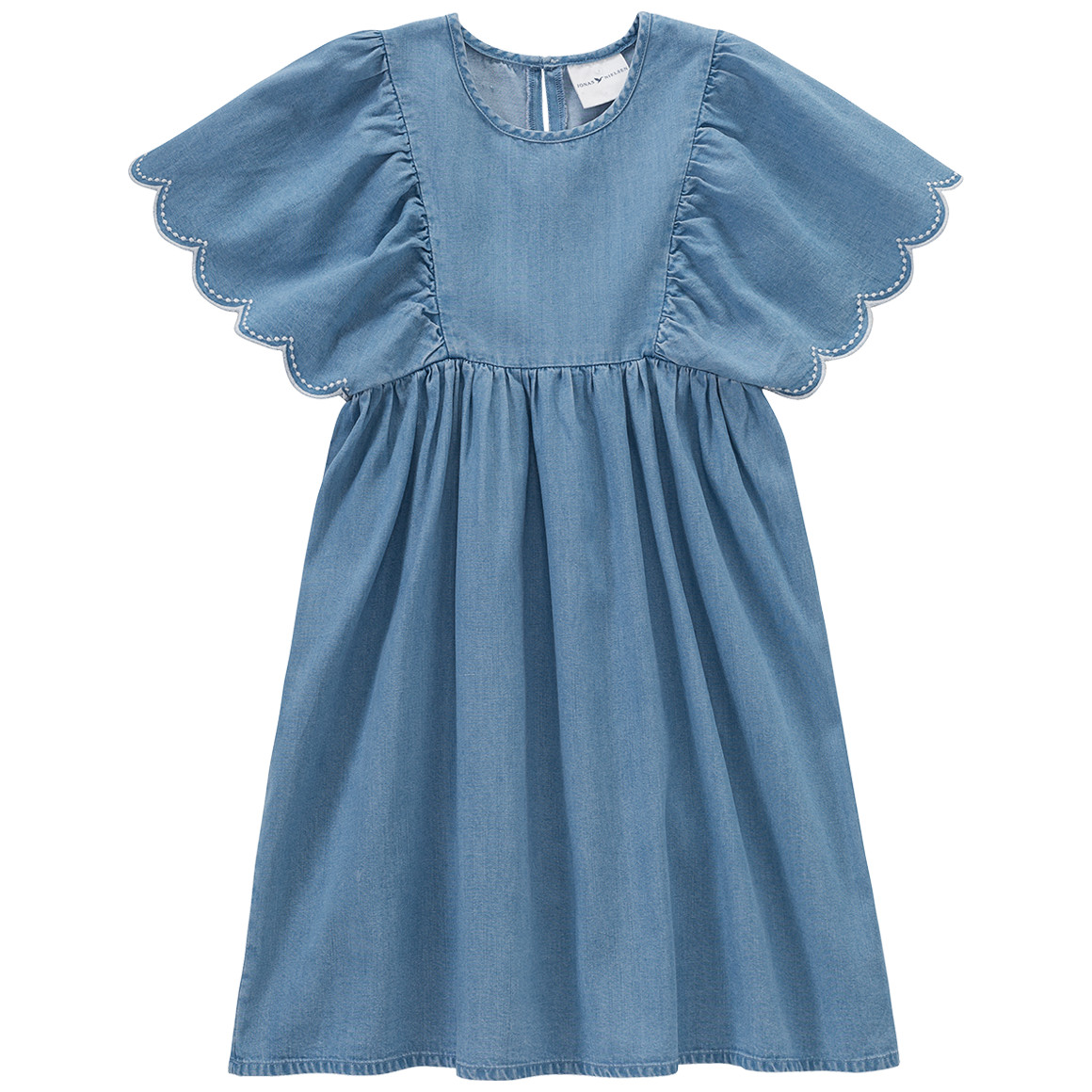 Mädchen Kleid mit Flügelärmeln Mädchen Kleid mit Flügelärmeln von Topolino