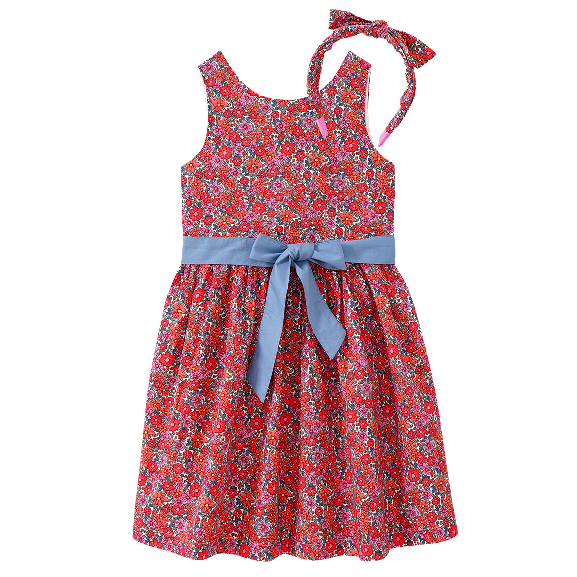 Mädchen Kleid mit Haarreif im Blümchen-Look Mädchen Kleid mit Haarreif im Blümchen-Look von Topolino