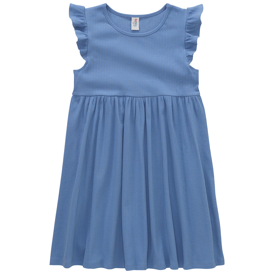 Mädchen Kleid mit Ripp-Struktur Mädchen Kleid mit Ripp-Struktur von Topolino