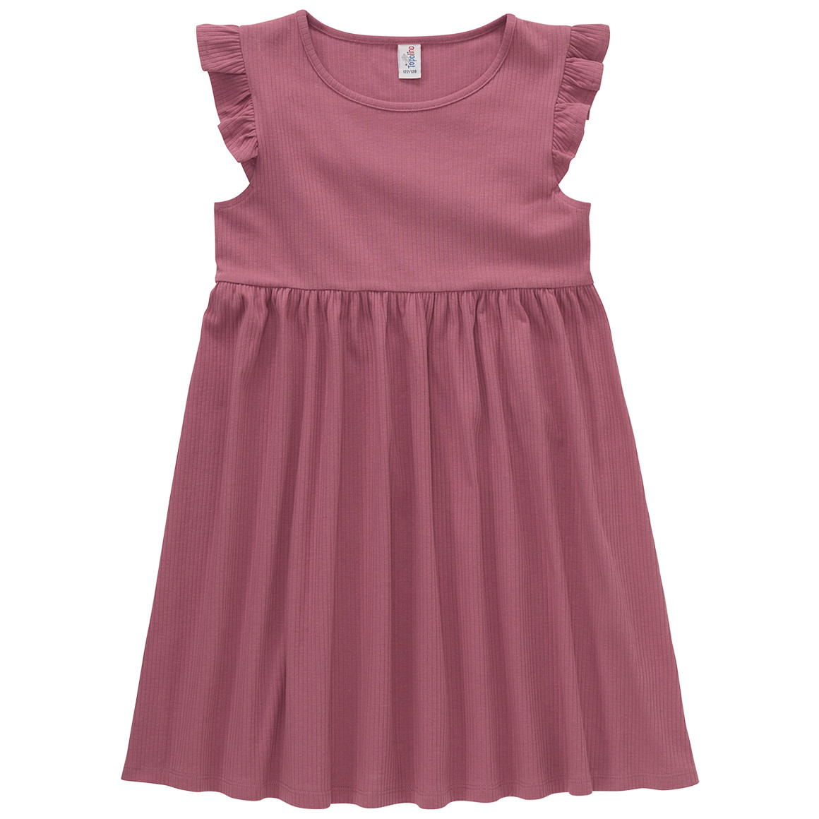 Mädchen Kleid mit Ripp-Struktur Mädchen Kleid mit Ripp-Struktur von Topolino