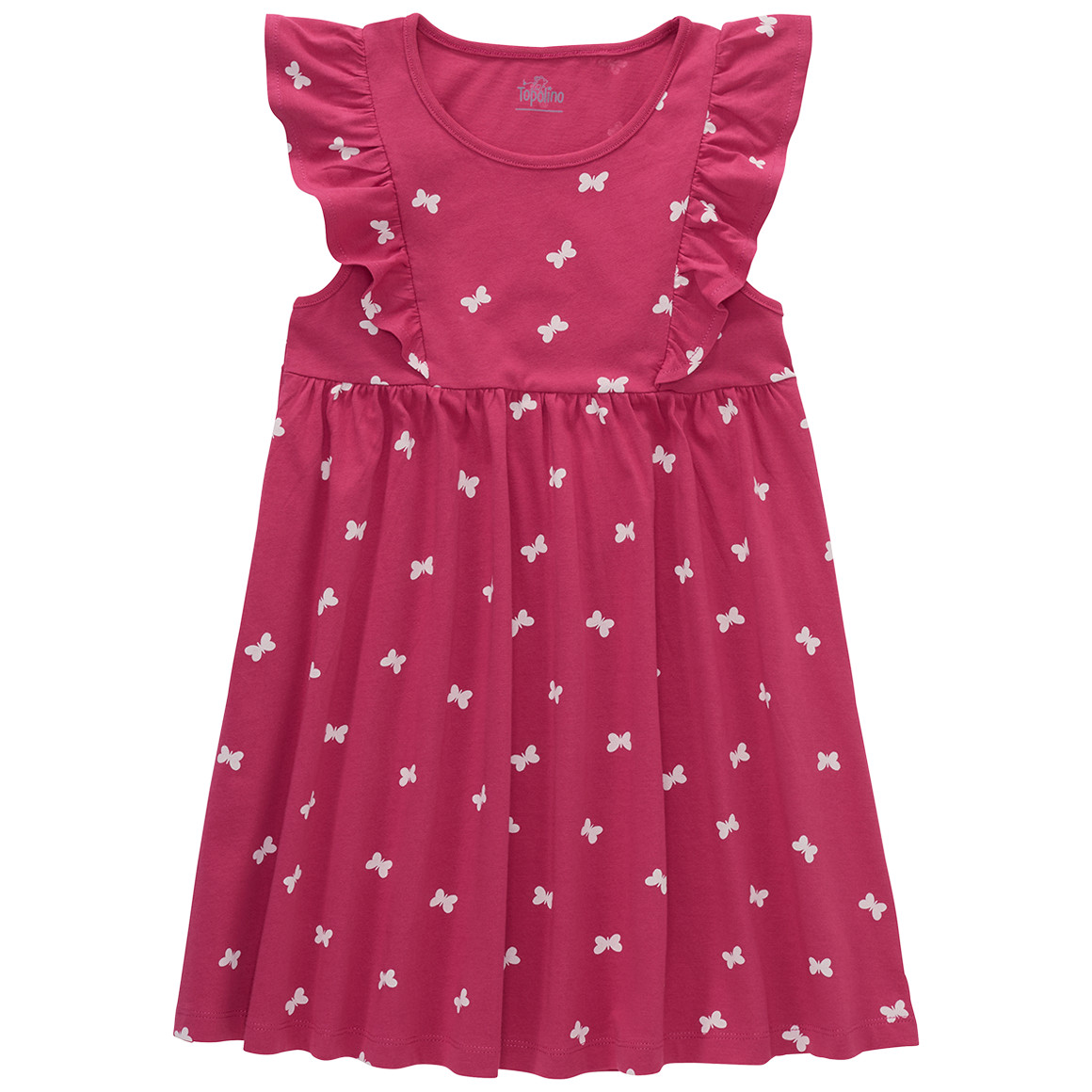 Mädchen Kleid mit Schmetterling-Allover Mädchen Kleid mit Schmetterling-Allover von Topolino