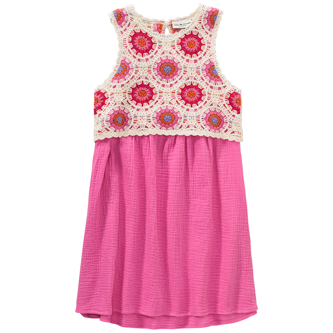 Mädchen Kleid mit gestricktem Oberteil Mädchen Kleid mit gestricktem Oberteil von Topolino