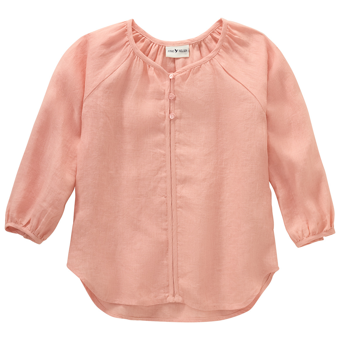 Mädchen Leinen-Bluse unifarben Mädchen Leinen-Bluse unifarben von Topolino