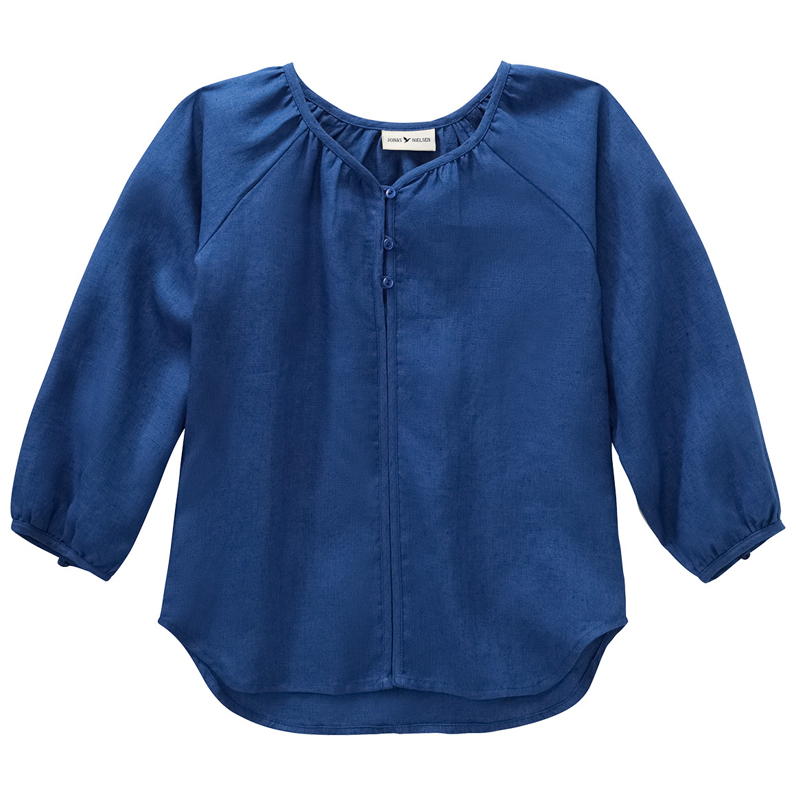 Mädchen Leinen-Bluse unifarben Mädchen Leinen-Bluse unifarben von Topolino