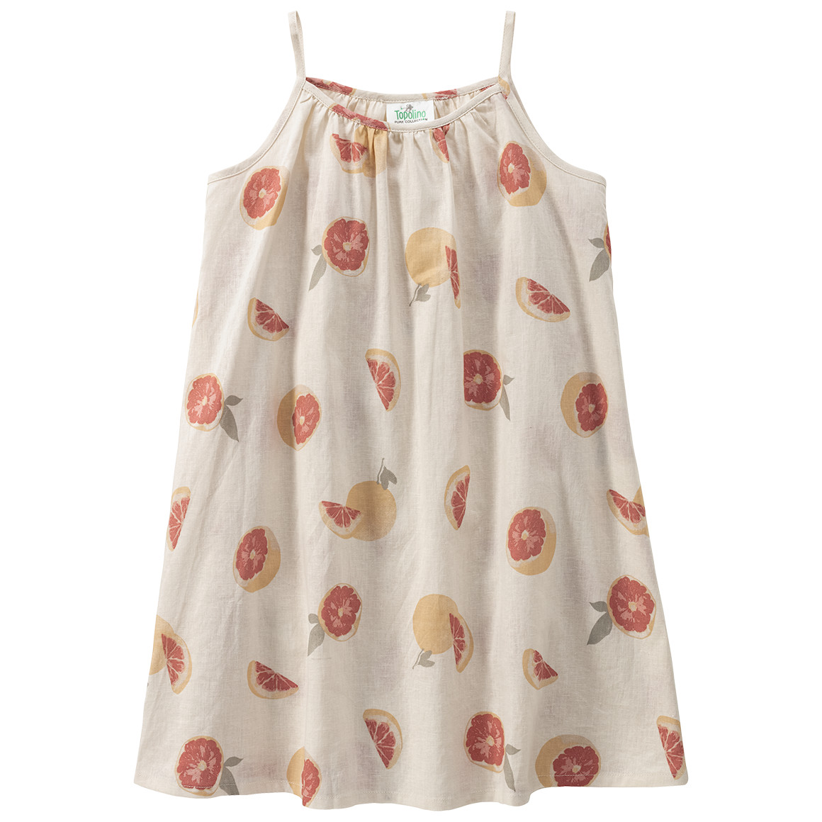 Mädchen Leinen-Kleid mit Allover-Print Mädchen Leinen-Kleid mit Allover-Print von Topolino