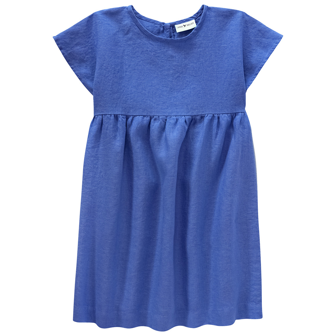 Mädchen Leinen-Kleid mit kurzen Ärmeln Mädchen Leinen-Kleid mit kurzen Ärmeln von Topolino