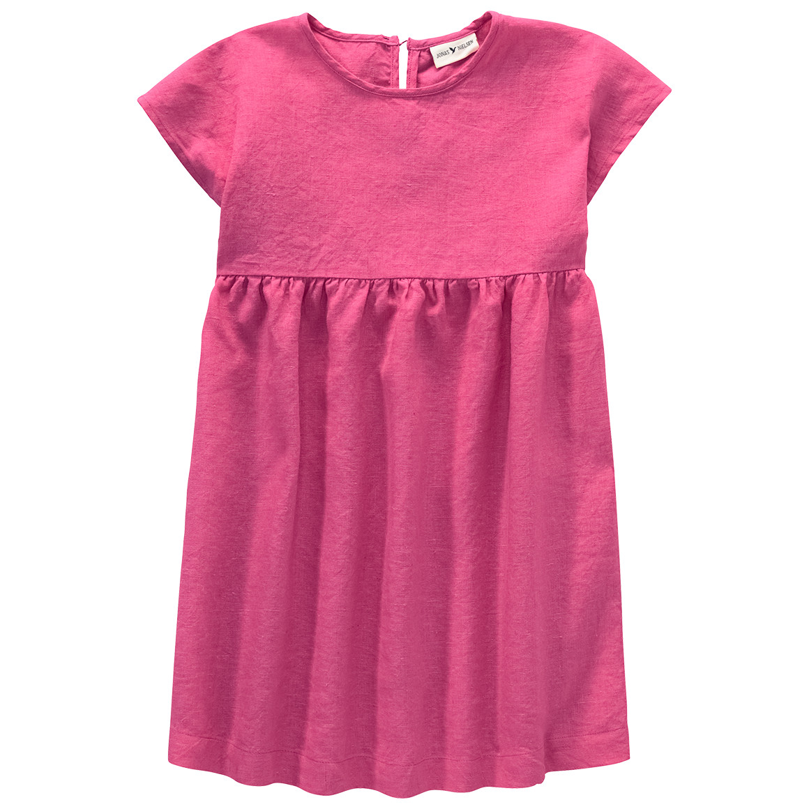 Mädchen Leinen-Kleid mit kurzen Ärmeln Mädchen Leinen-Kleid mit kurzen Ärmeln von Topolino
