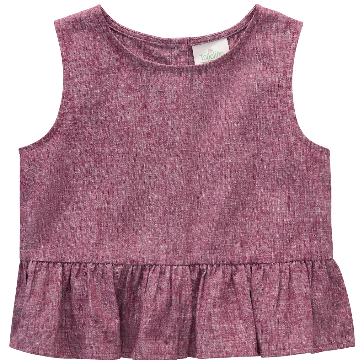Mädchen Leinen-Top unifarben Mädchen Leinen-Top unifarben von Topolino