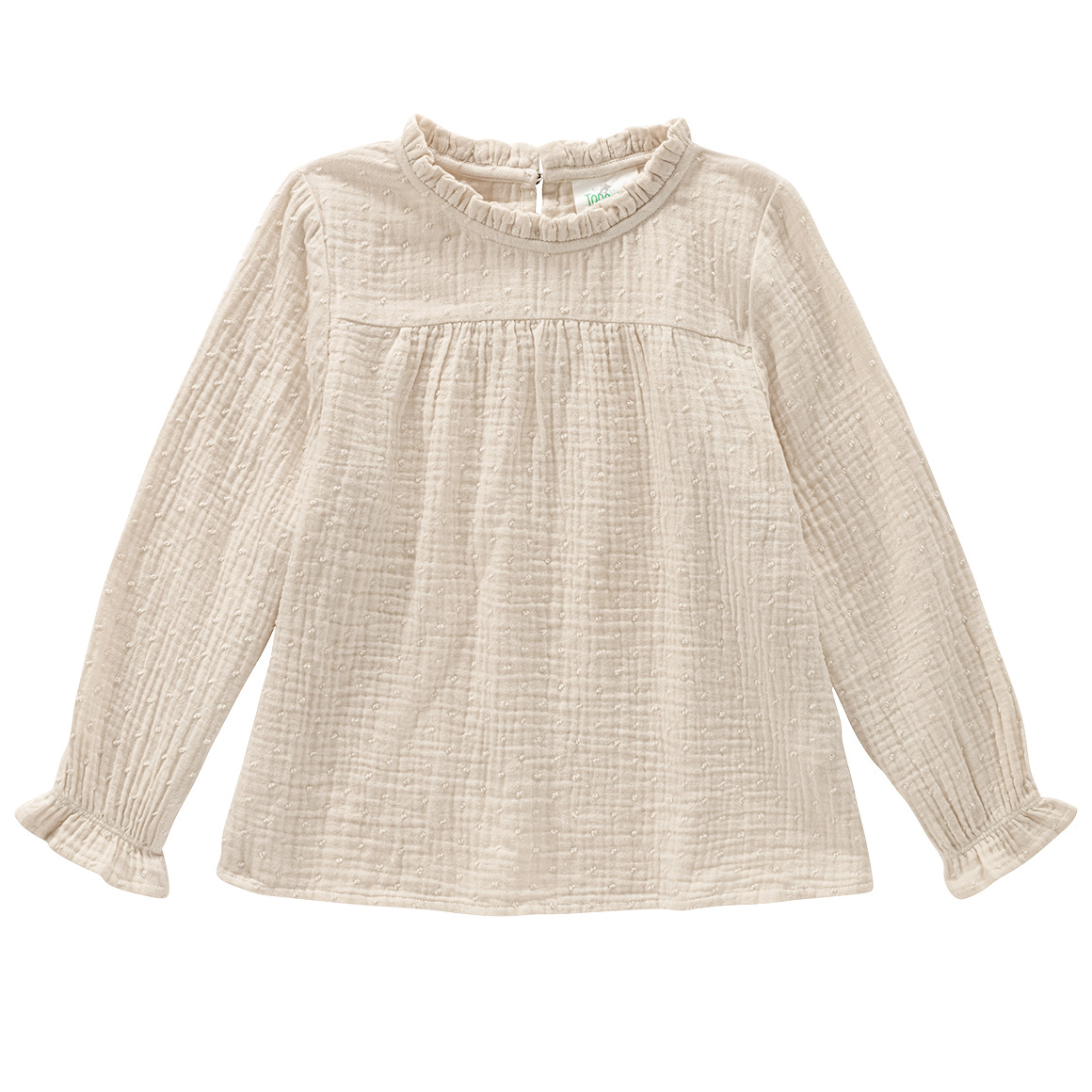 Mädchen Musselin-Bluse mit Strukturmuster Mädchen Musselin-Bluse mit Strukturmuster von Topolino