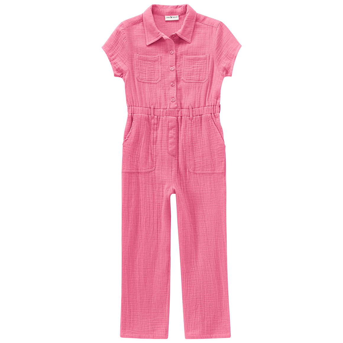 Mädchen Musselin-Jumpsuit aus Bio-Baumwolle Mädchen Musselin-Jumpsuit aus Bio-Baumwolle von Topolino