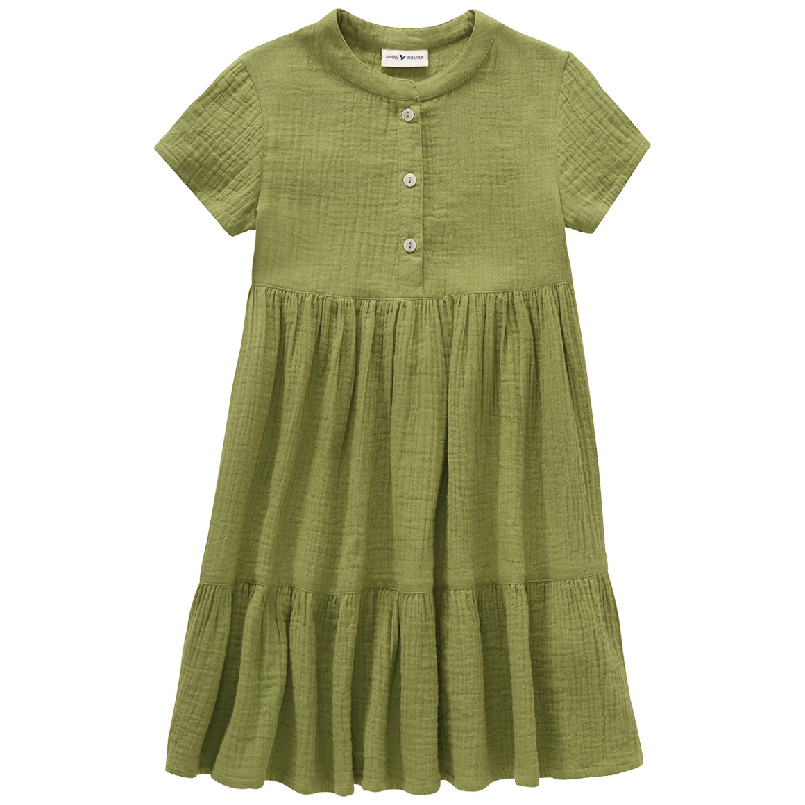 Mädchen Musselin-Kleid aus Bio-Baumwolle Mädchen Musselin-Kleid aus Bio-Baumwolle von Topolino