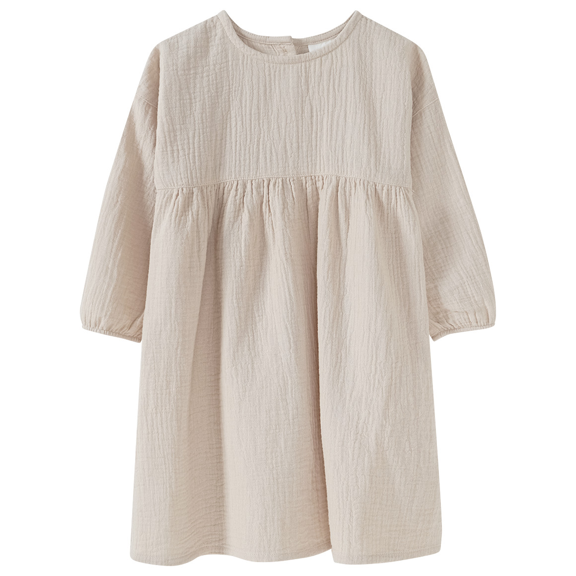 Mädchen Musselin-Kleid mit Teilungsnaht Mädchen Musselin-Kleid mit Teilungsnaht von Topolino