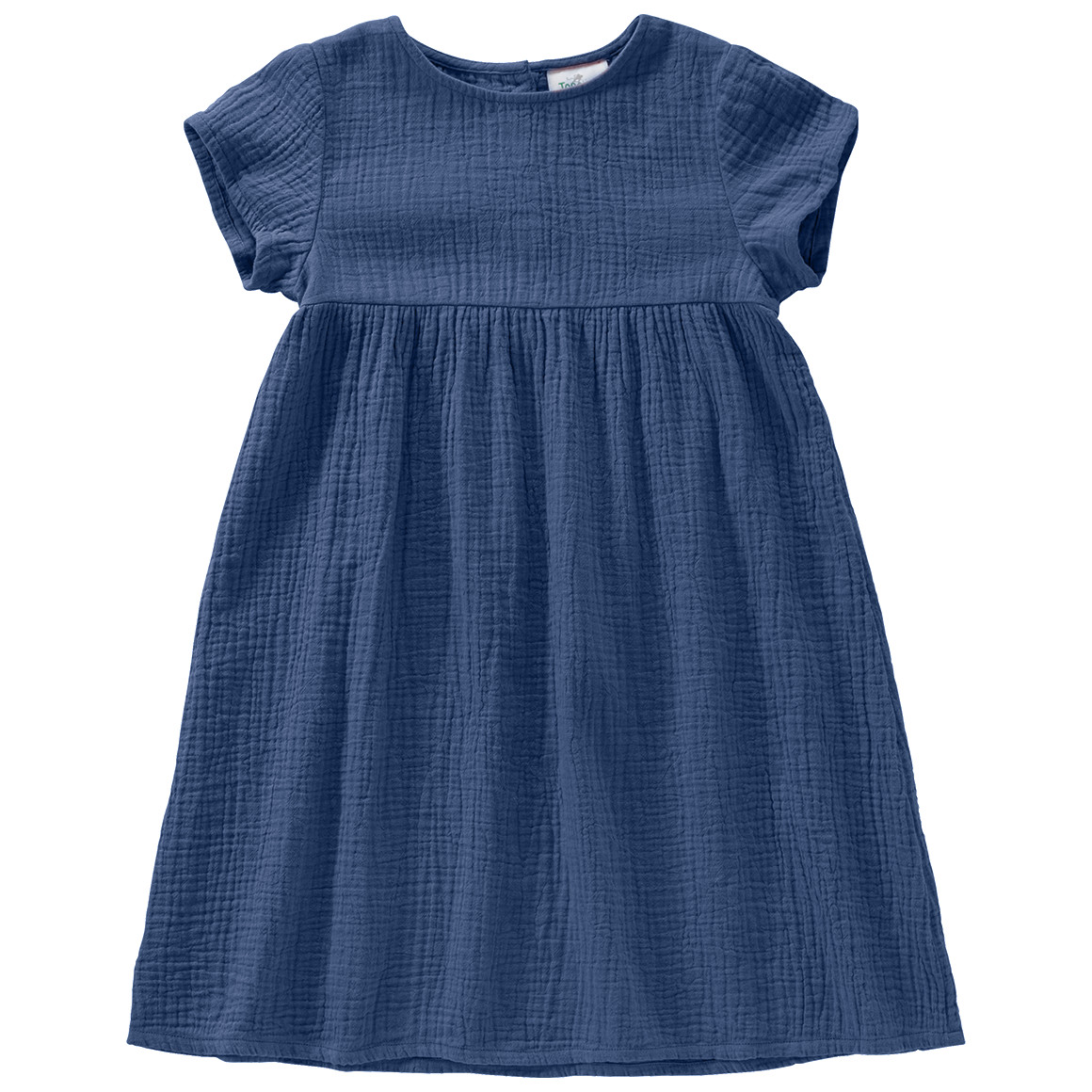 Mädchen Musselin-Kleid mit Teilungsnaht Mädchen Musselin-Kleid mit Teilungsnaht von Topolino