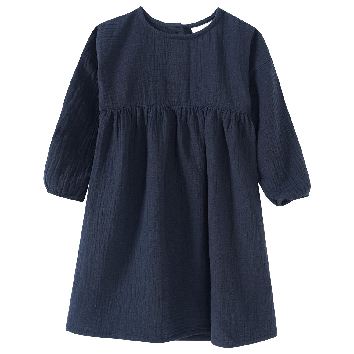 Mädchen Musselin-Kleid mit Teilungsnaht Mädchen Musselin-Kleid mit Teilungsnaht von Topolino