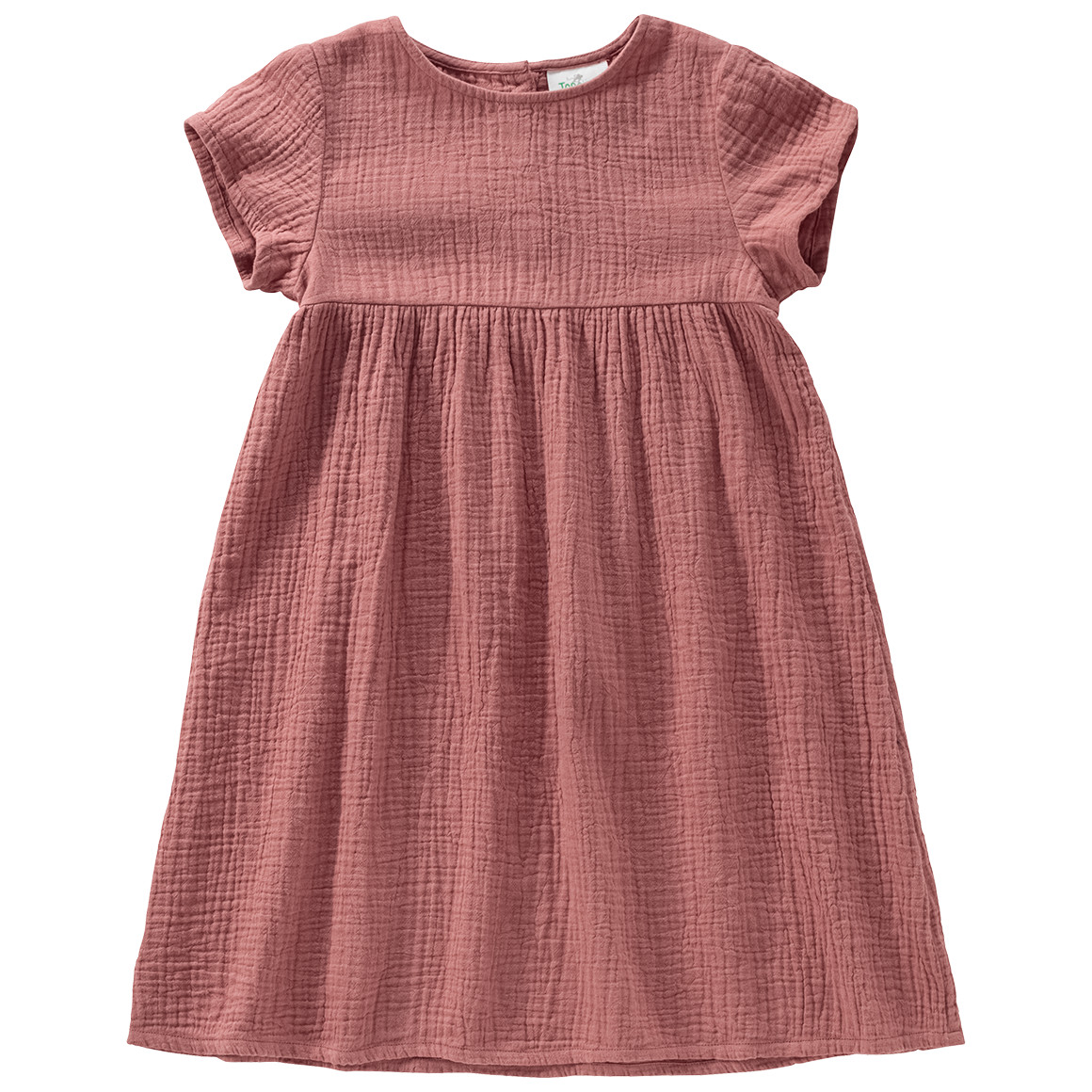Mädchen Musselin-Kleid mit Teilungsnaht Mädchen Musselin-Kleid mit Teilungsnaht von Topolino
