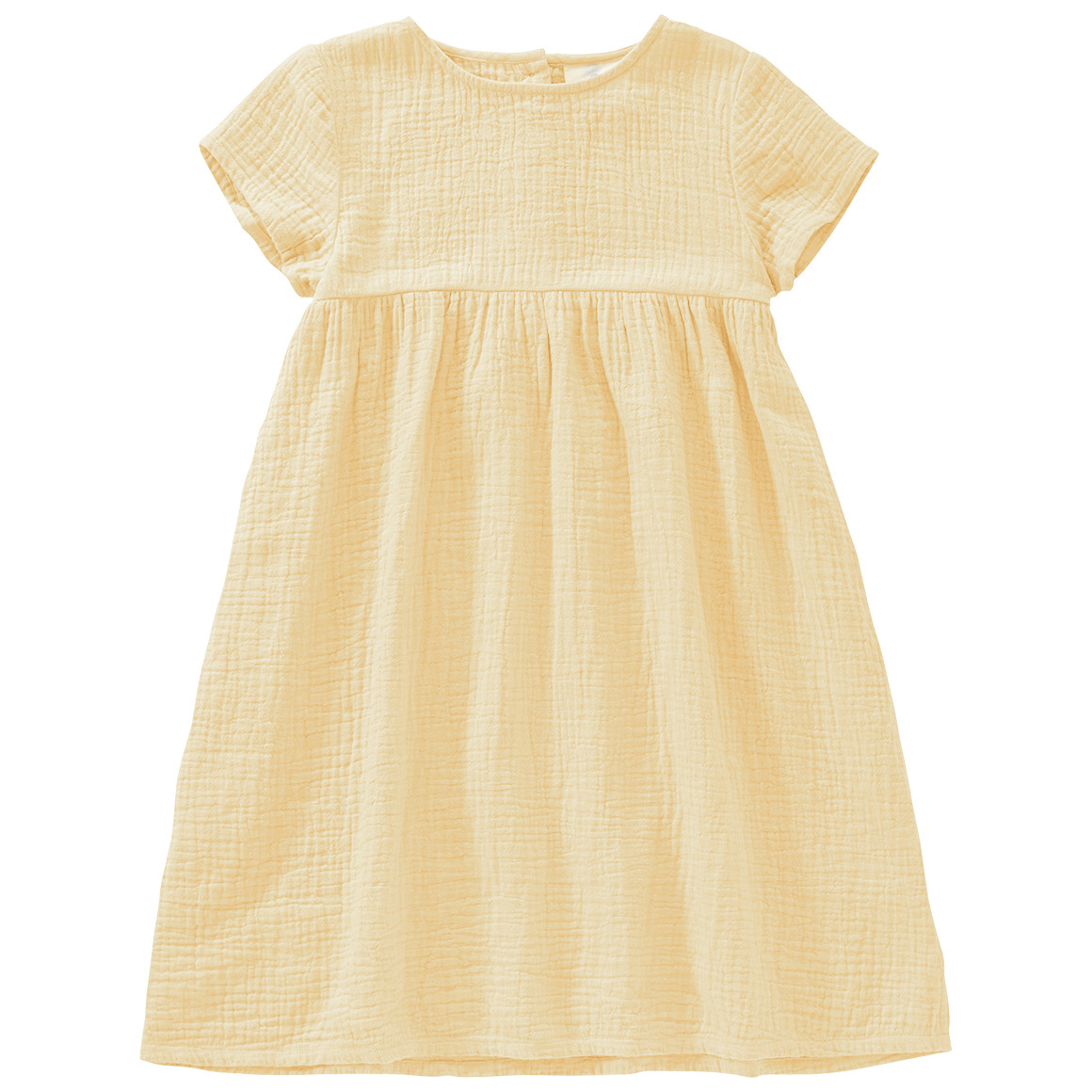 Mädchen Musselin-Kleid mit Teilungsnaht Mädchen Musselin-Kleid mit Teilungsnaht von Topolino