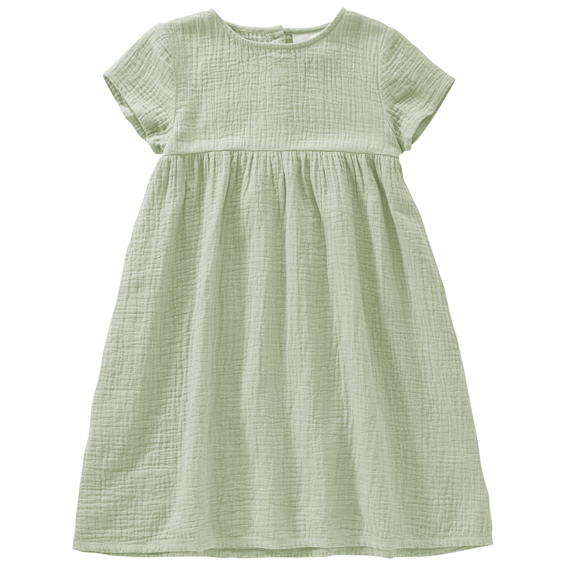 Mädchen Musselin-Kleid mit Teilungsnaht Mädchen Musselin-Kleid mit Teilungsnaht von Topolino