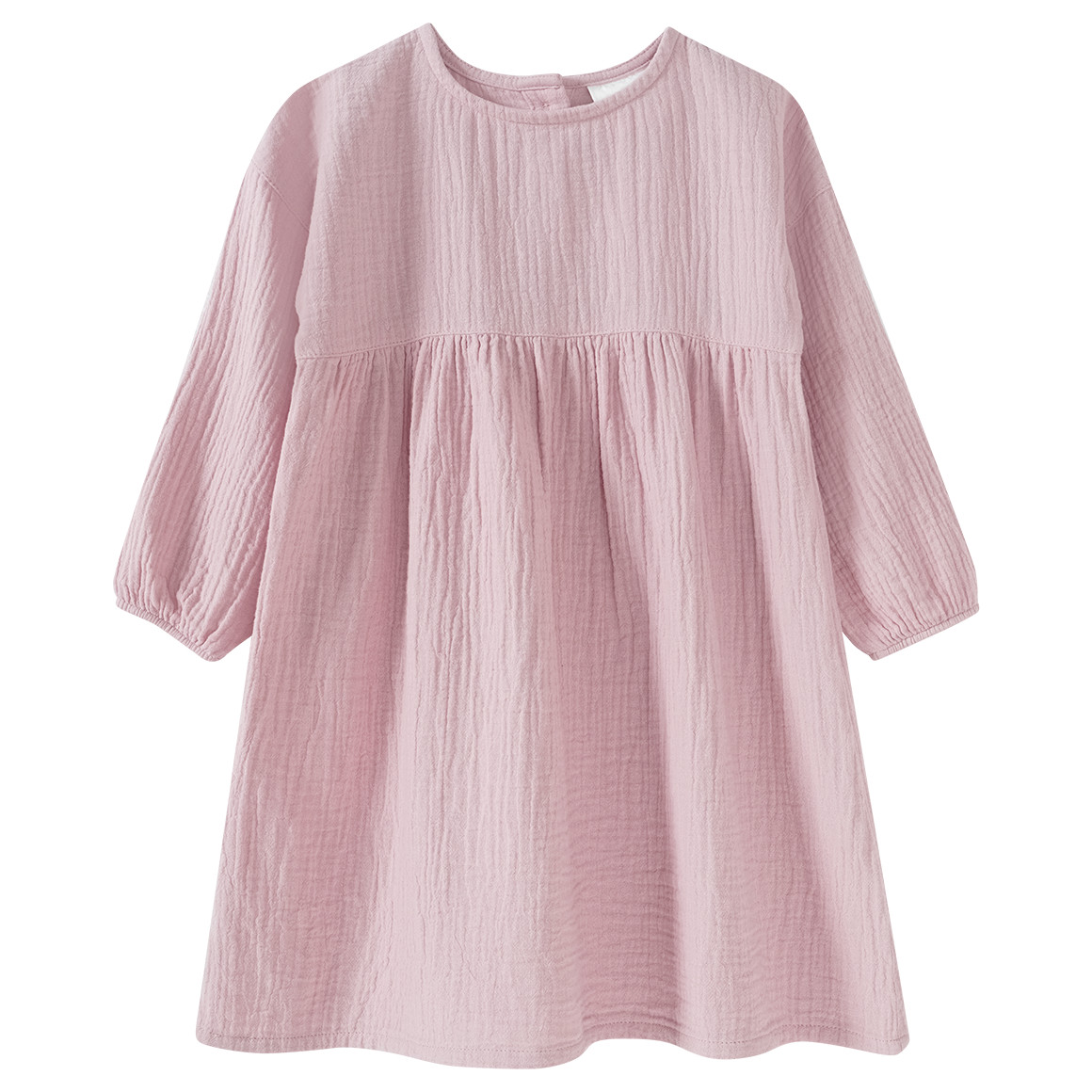 Mädchen Musselin-Kleid mit Teilungsnaht Mädchen Musselin-Kleid mit Teilungsnaht von Topolino