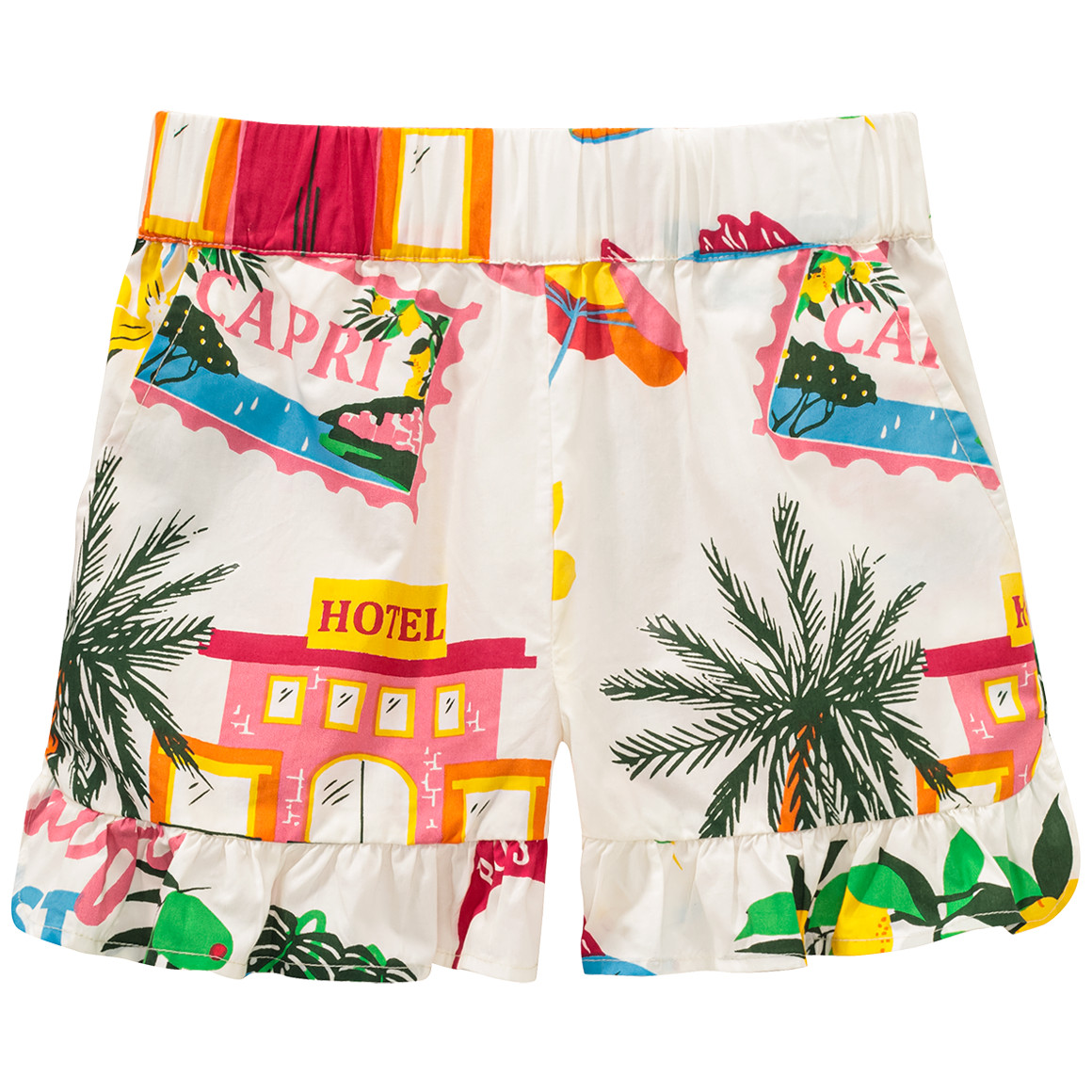 Mädchen Shorts mit buntem Allover-Print Mädchen Shorts mit buntem Allover-Print von Topolino