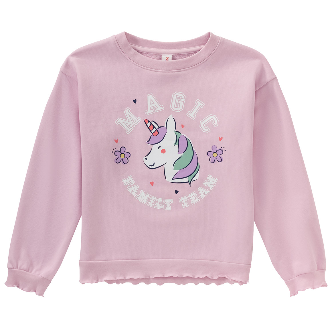 Mädchen Sweatshirt mit Einhorn-Motiv Mädchen Sweatshirt mit Einhorn-Motiv von Topolino