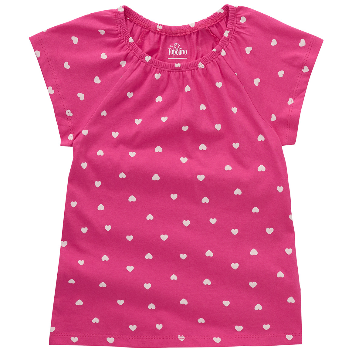 Mädchen T-Shirt mit Herz-Allover Mädchen T-Shirt mit Herz-Allover von Topolino