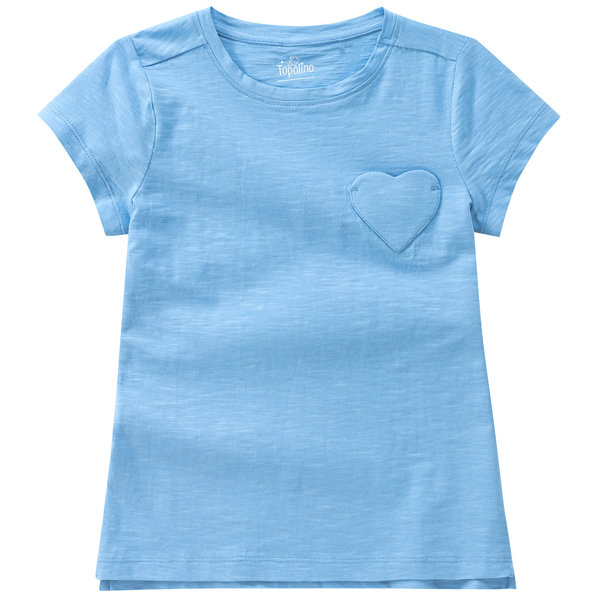 Mädchen T-Shirt mit Herz-Tasche Mädchen T-Shirt mit Herz-Tasche von Topolino