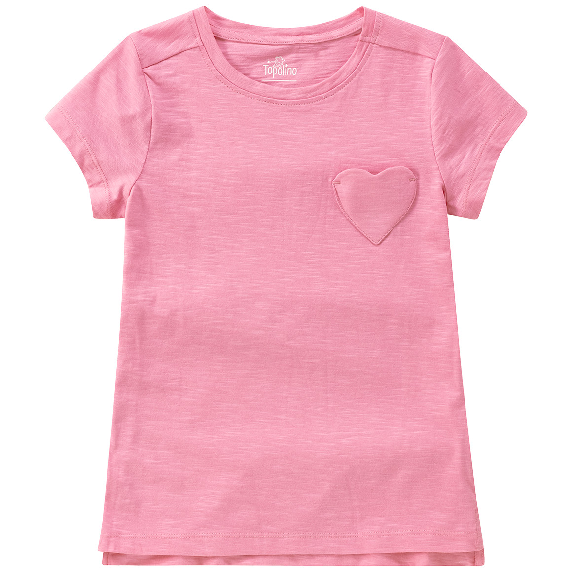 Mädchen T-Shirt mit Herz-Tasche Mädchen T-Shirt mit Herz-Tasche von Topolino