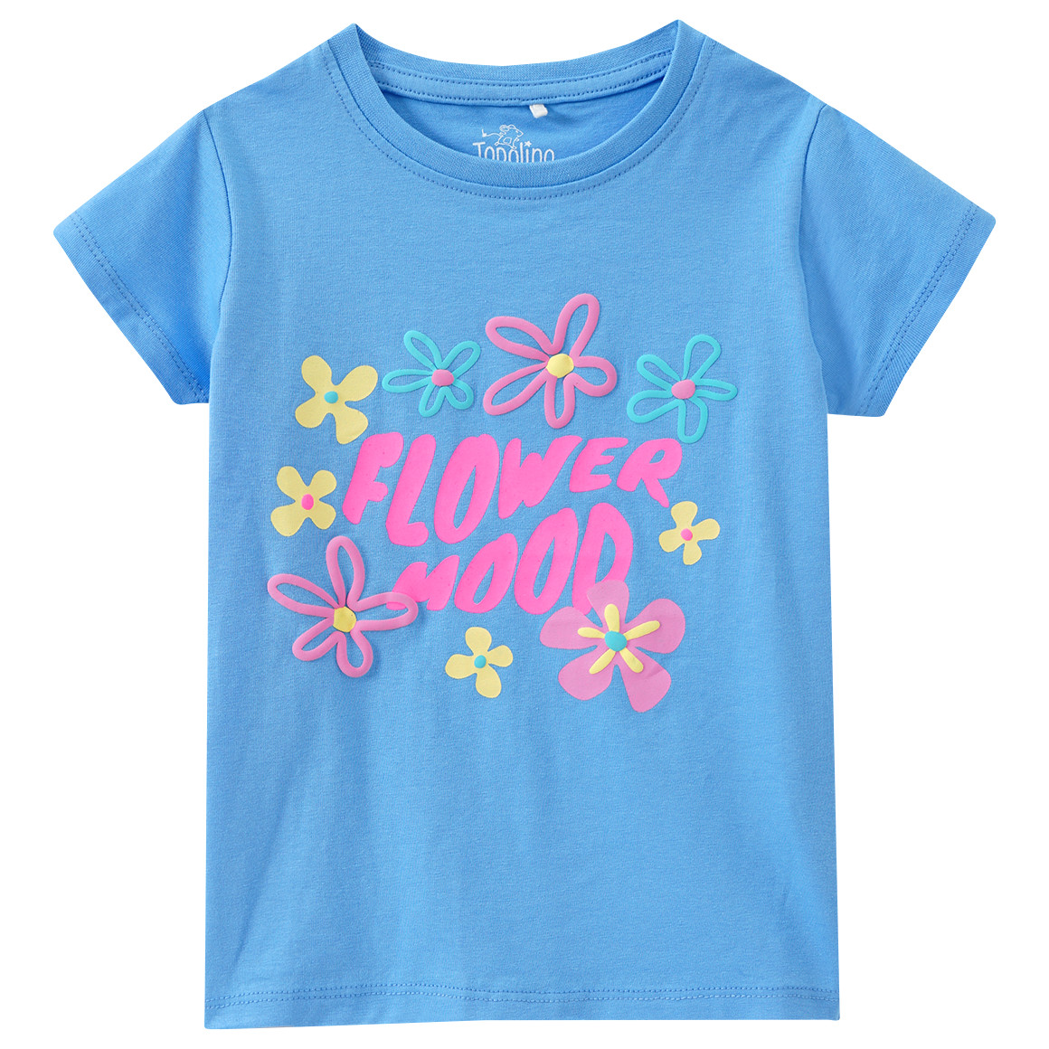 Mädchen T-Shirt mit Puff-Print Mädchen T-Shirt mit Puff-Print von Topolino