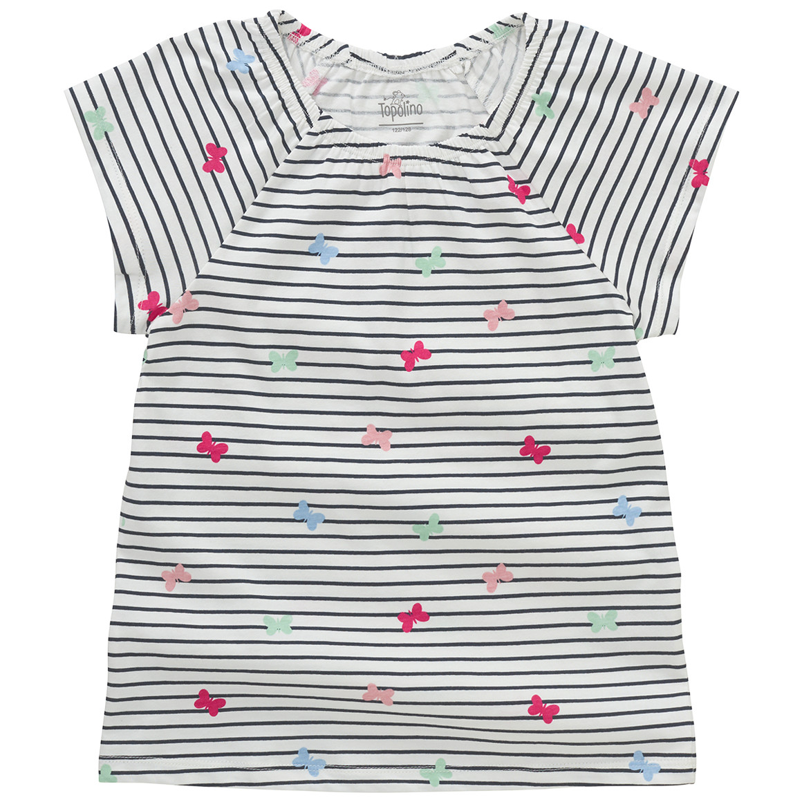 Mädchen T-Shirt mit Schmetterling-Allover Mädchen T-Shirt mit Schmetterling-Allover von Topolino