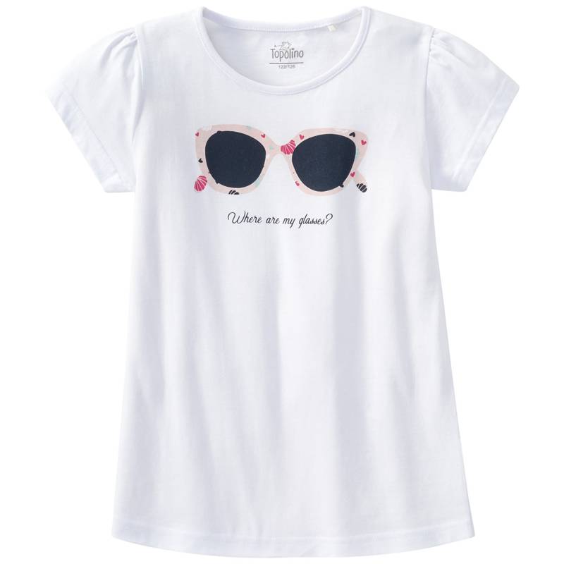 Mädchen T-Shirt mit Sonnenbrillen-Print von Topolino