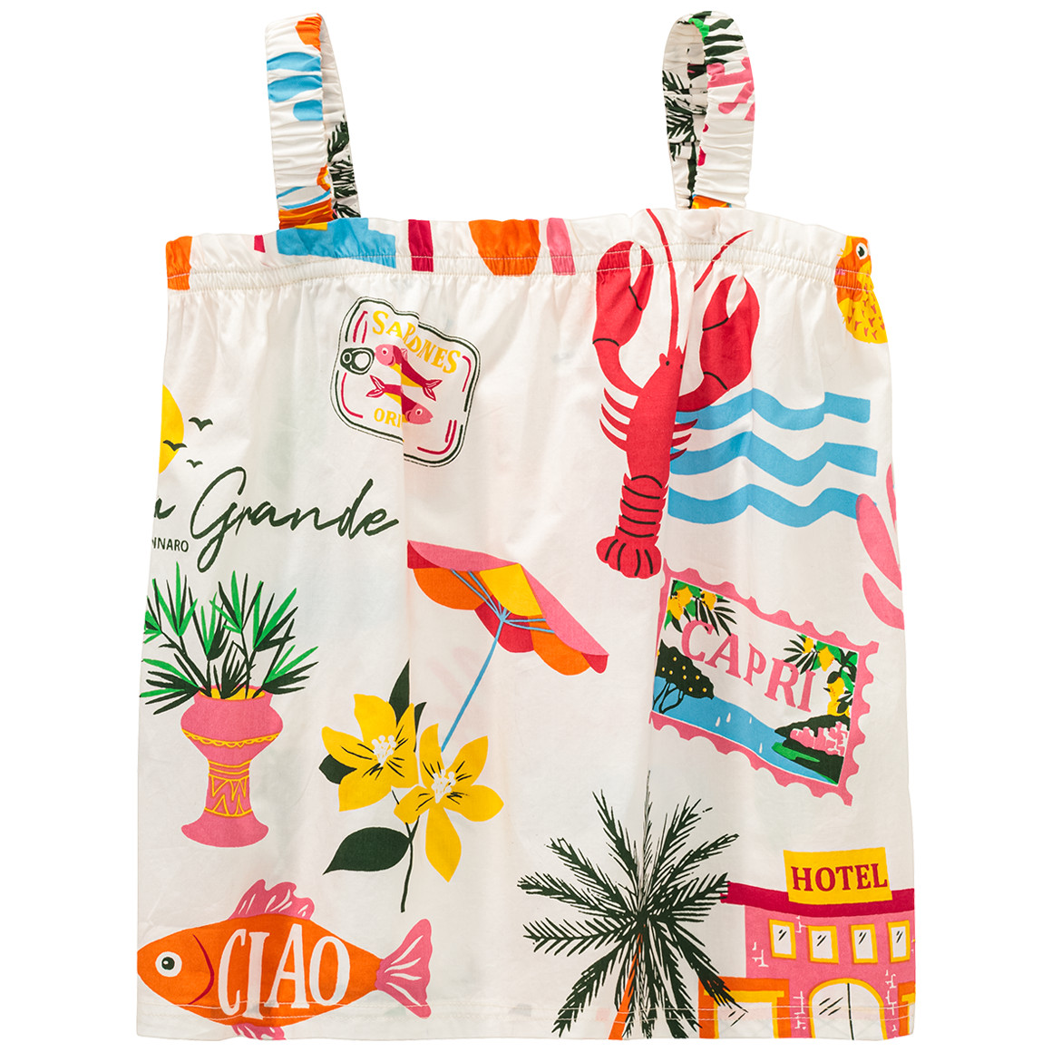Mädchen Top mit bunten Allover-Print Mädchen Top mit bunten Allover-Print von Topolino