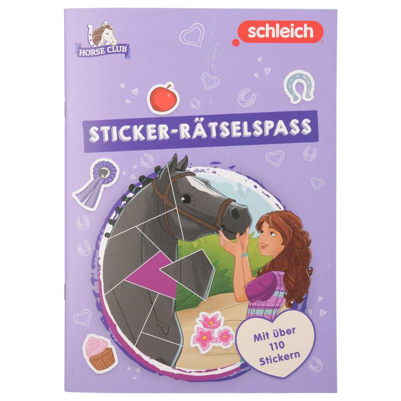 Schleich Sticker- und Rätselbuch Horse Club von Topolino