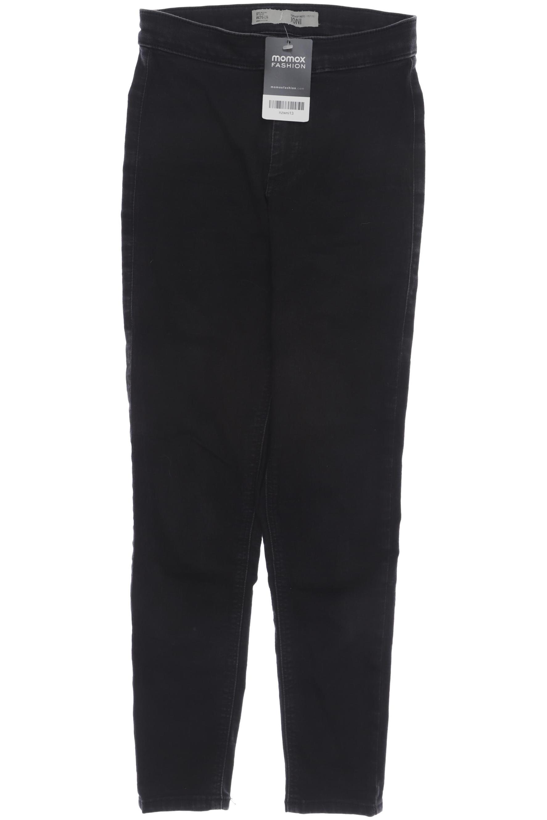 Topshop Damen Jeans, schwarz, Gr. 36 von Topshop