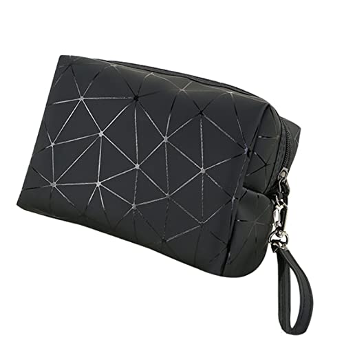 Groß Kapazität Kosmetiktasche Klein Damen Mäppchen,Kosmetik Makeup Organizer,GroB Kosmetiktasche Klein Handtasche,Make Up Bag,Schminktasche Kosmetik Reise Kosmetikkoffer Damen&Herren (Schwarz) von Topspitgo