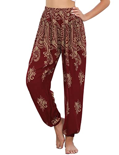 Totatuit Hippie 70er Jahre Damen Kostüm mit lockerer Schlaghose - Sexy Fasching Outfit von Totatuit