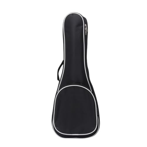 Toyvian 1 21 gepolsterte Gitarrentasche Gitarrenkoffer Ukulele Tasche Kinder Tasche Black Bag wasserdichte Rucksäcke kleine Gitarrentasche verdicken Rucksack Klaviertasche Taschen von Toyvian