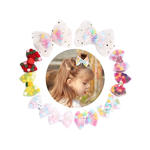 Toyvian 2st Mädchen Haarschleifen Ostern Haarspangen Kinder Haarnadel Bowknot-haarnadeln Haarschleifen Für Mädchen Haarschleifen Krokodilklemmen Hasen-dekor Boutique Kleine Schal von Toyvian