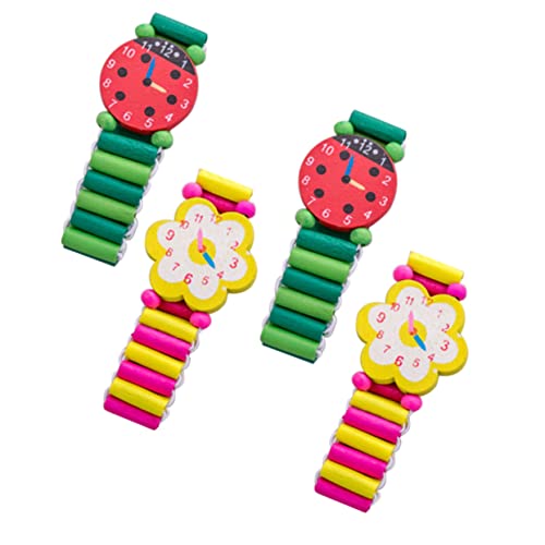 Toyvian Holzuhr für Jungen und Mädchen Spielzeug Simulations-armbanduhren Cartoon-Designs für Jungen und Mädchen Basteln Toyvian Holzuhr für Jungen und Mädchen Spielzeug Simulations-armbanduhren Cartoon-Designs für Jungen und Mädchen Basteln von Toyvian